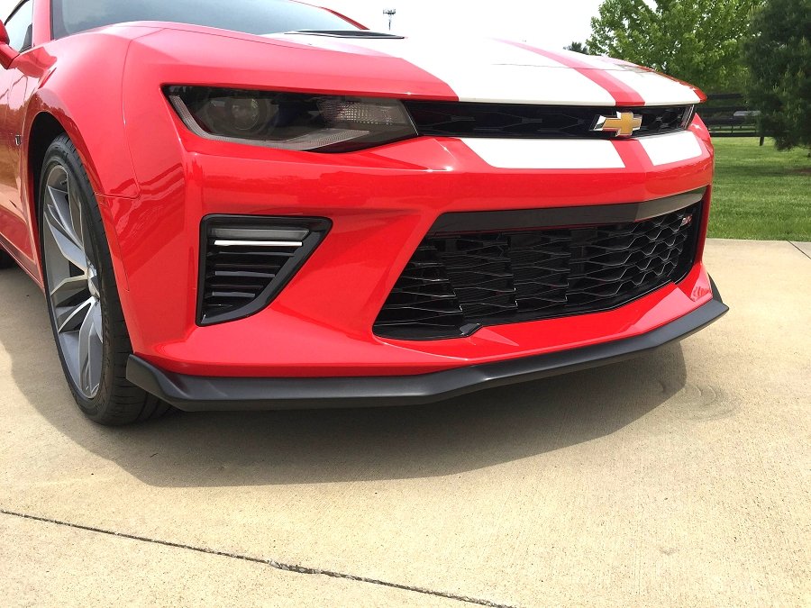 2016 6th Generation Camaro SS Front Splitter with Winglets